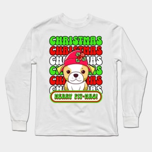 Merry Pit-mas 3 Long Sleeve T-Shirt